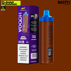 NASTY Hooqa DFR10Ki Apple Tobacco 💨 ‣ Disposable Vape 👍